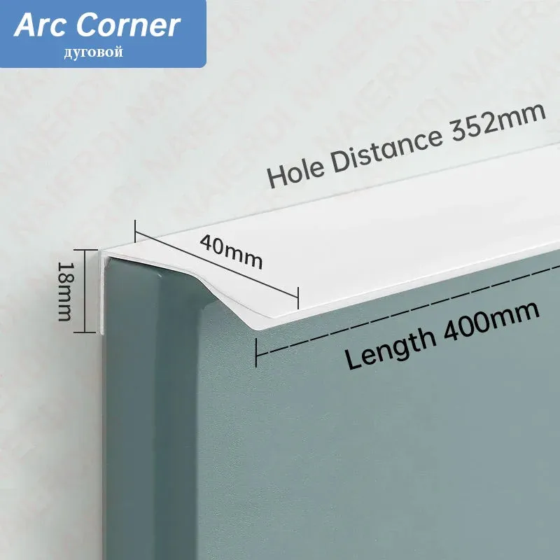 800 1200mm Hidden Cabinet Pulls for Sleek Style