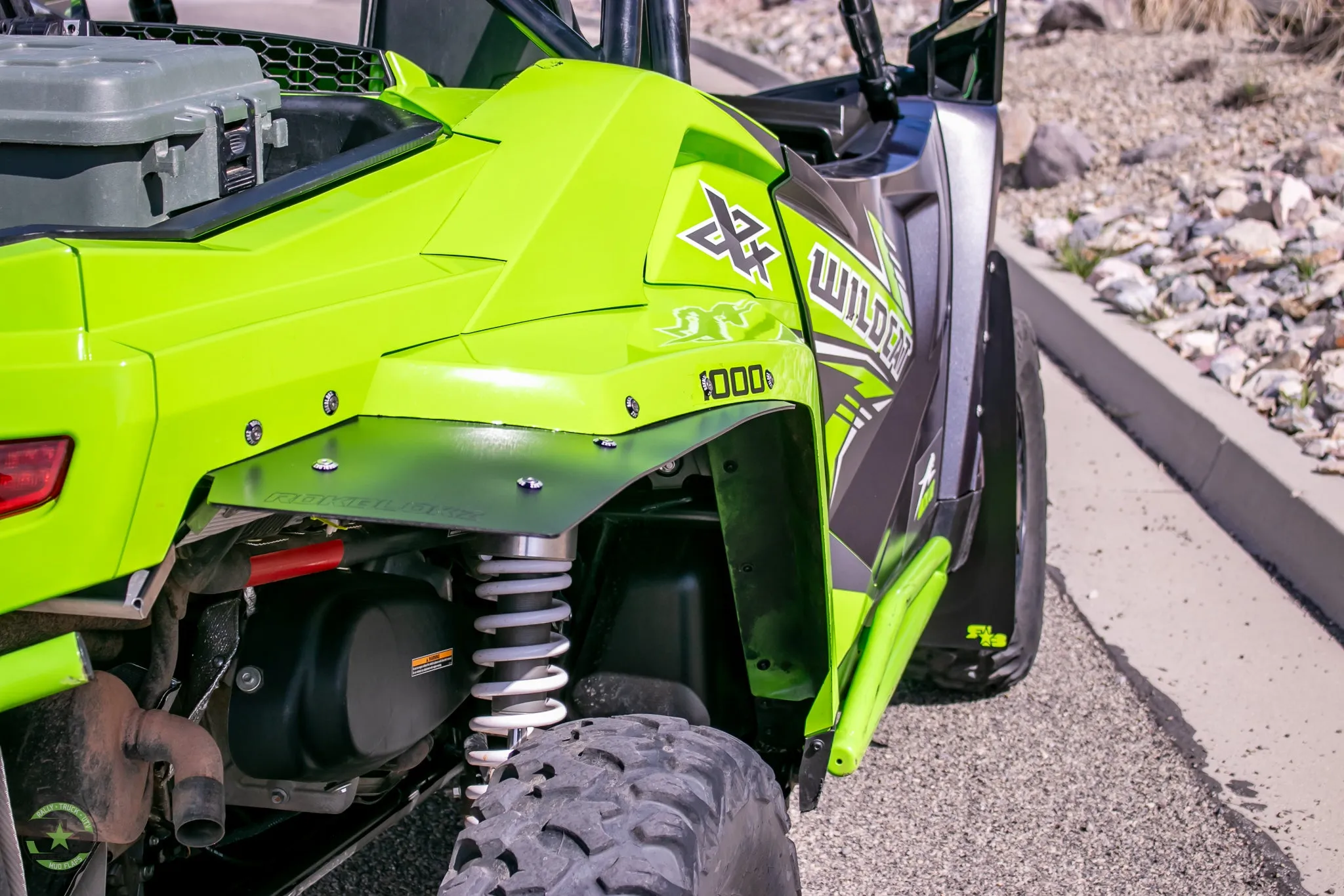 Arctic Cat WILDCAT XX 2018  Fender Flare Extensions/Mud Flaps F&R