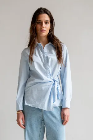 BLOUSE (S25Z764LTD) AIR BLUE