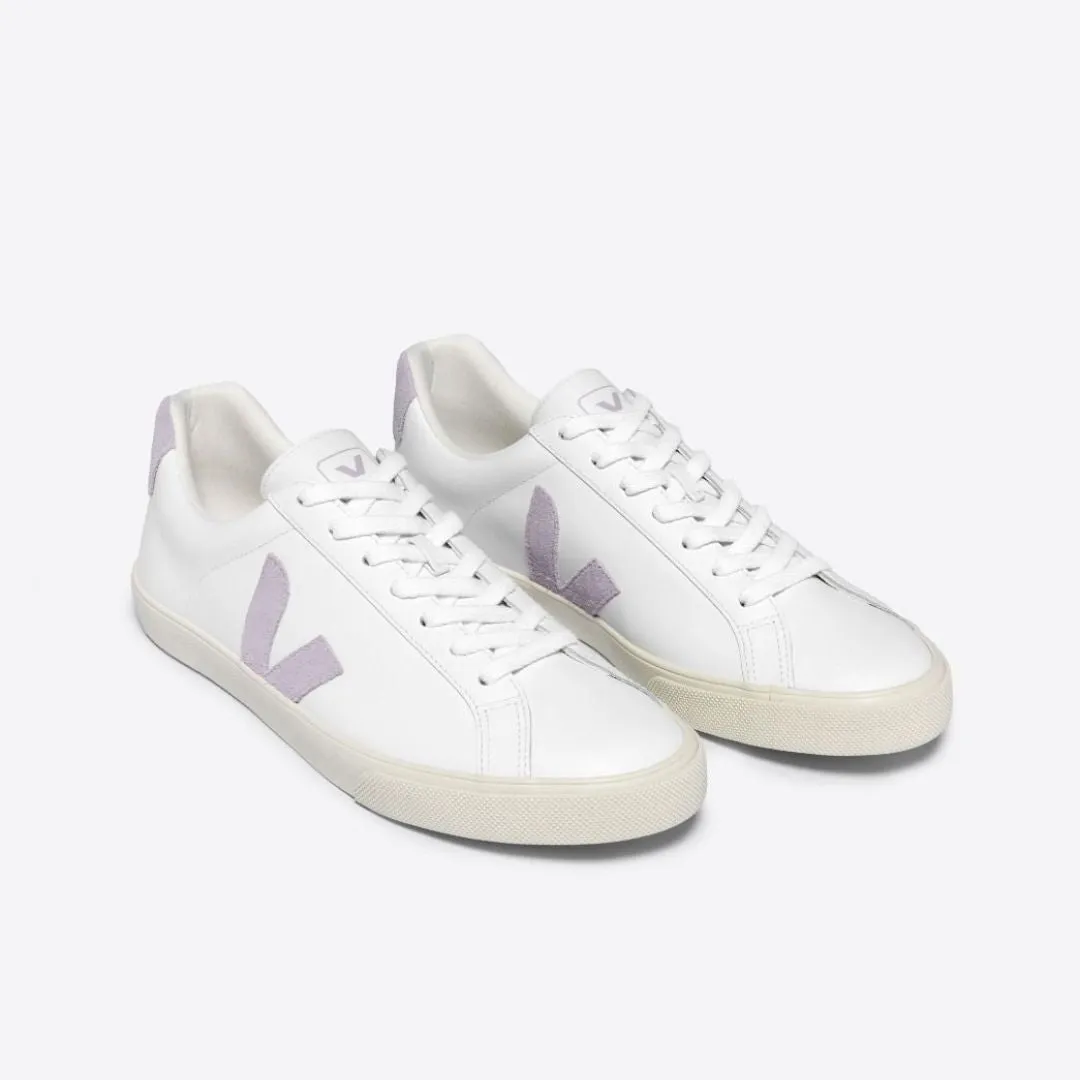 Esplar Leather Sneaker (White   Parme)