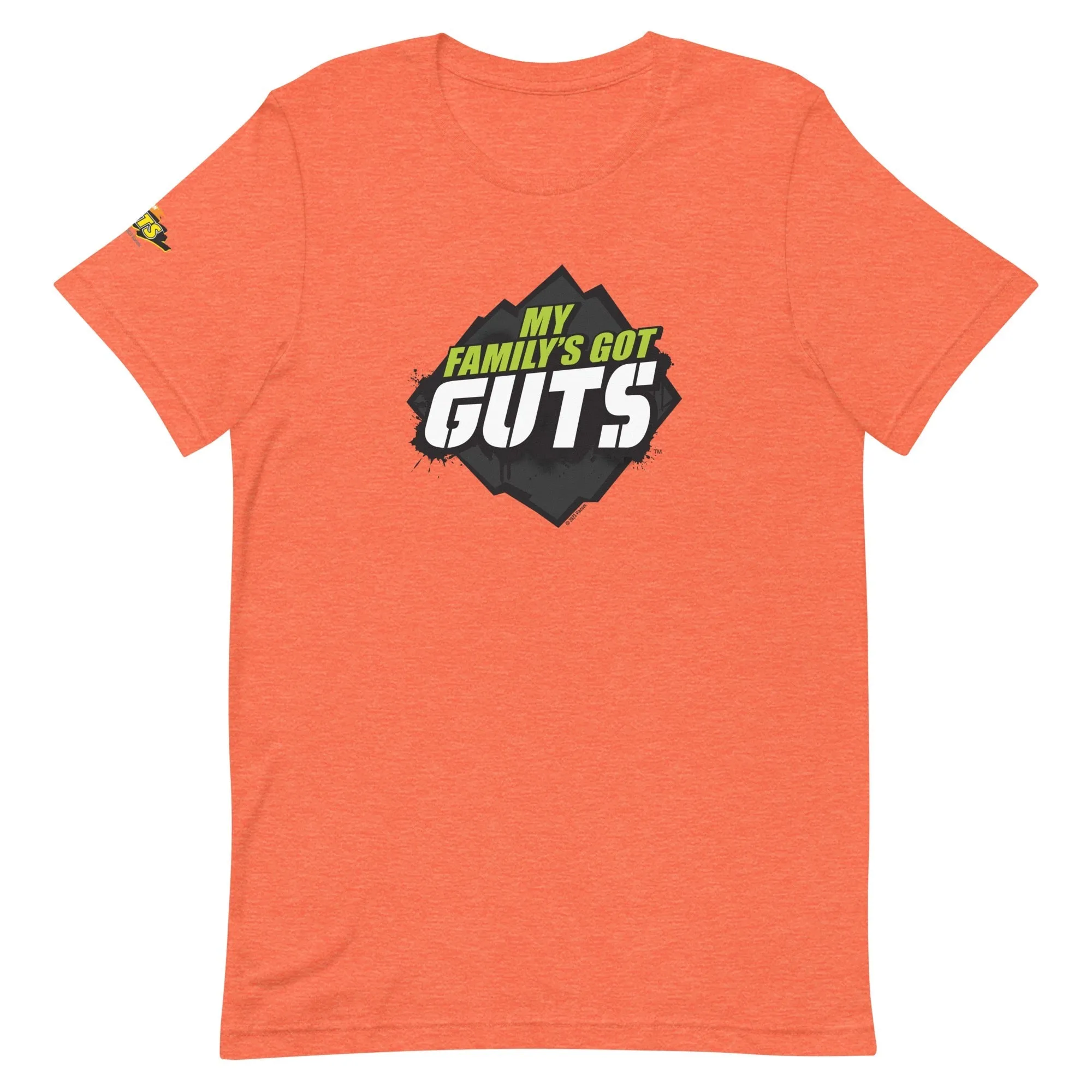 Guts My Family's Got Guts Adult Short Sleeve T-Shirt