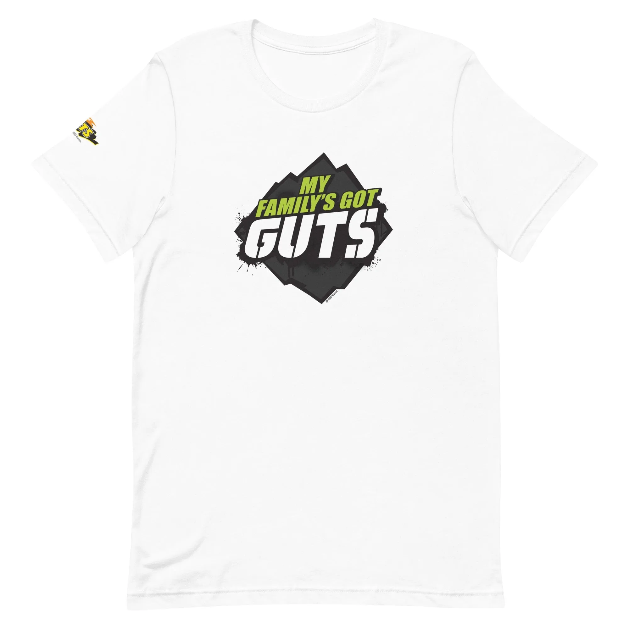 Guts My Family's Got Guts Adult Short Sleeve T-Shirt