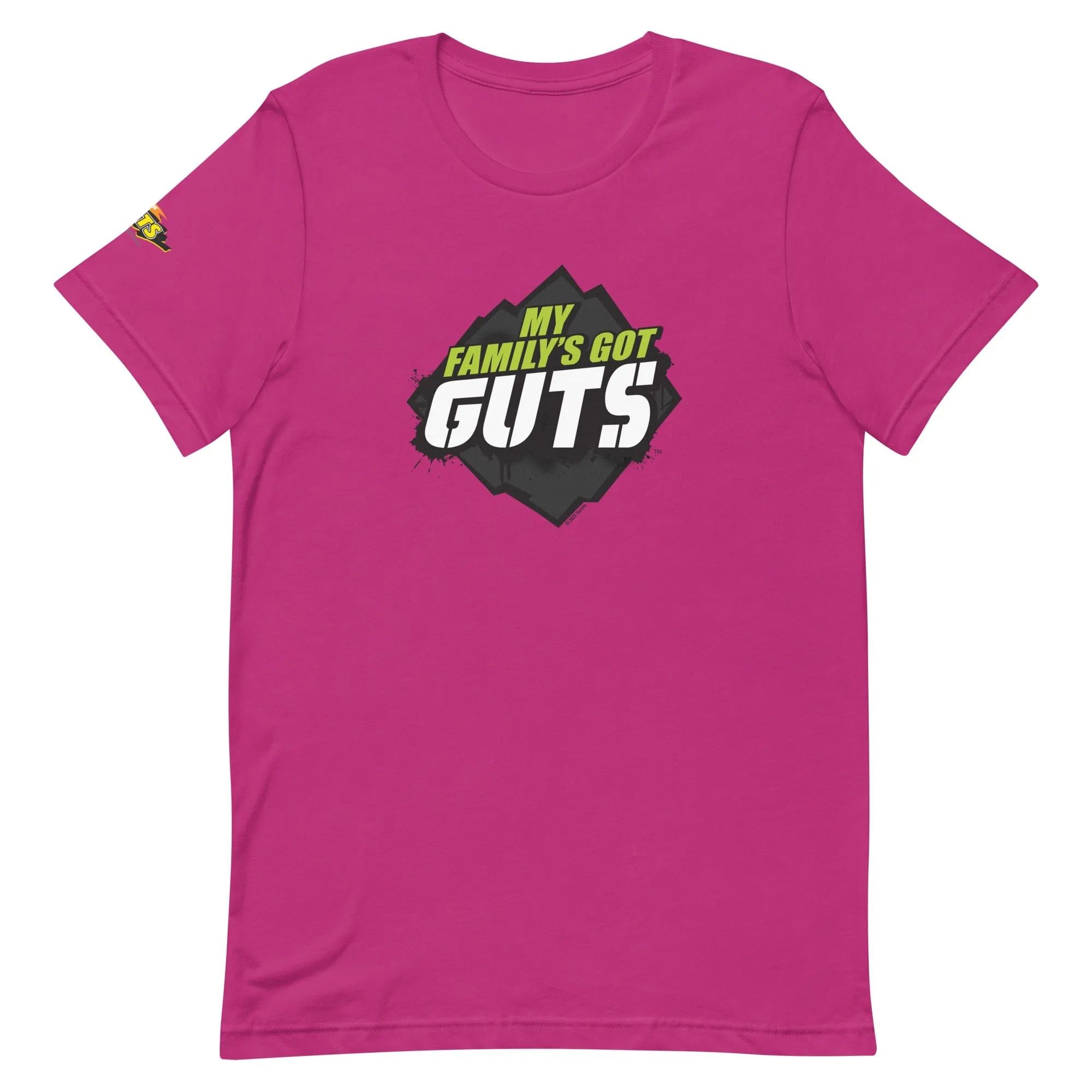 Guts My Family's Got Guts Adult Short Sleeve T-Shirt