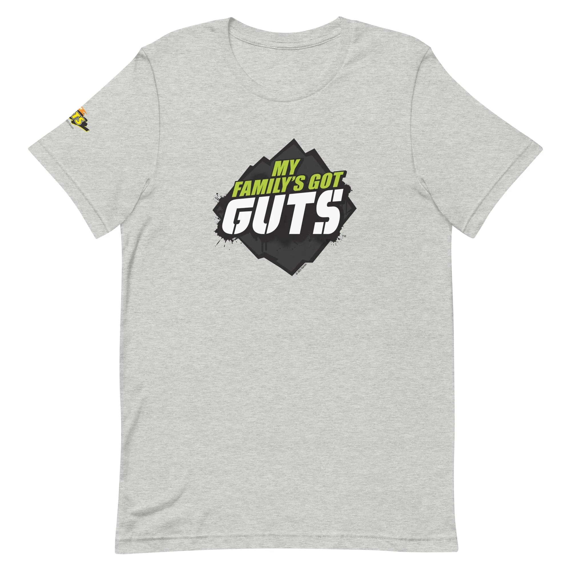 Guts My Family's Got Guts Adult Short Sleeve T-Shirt