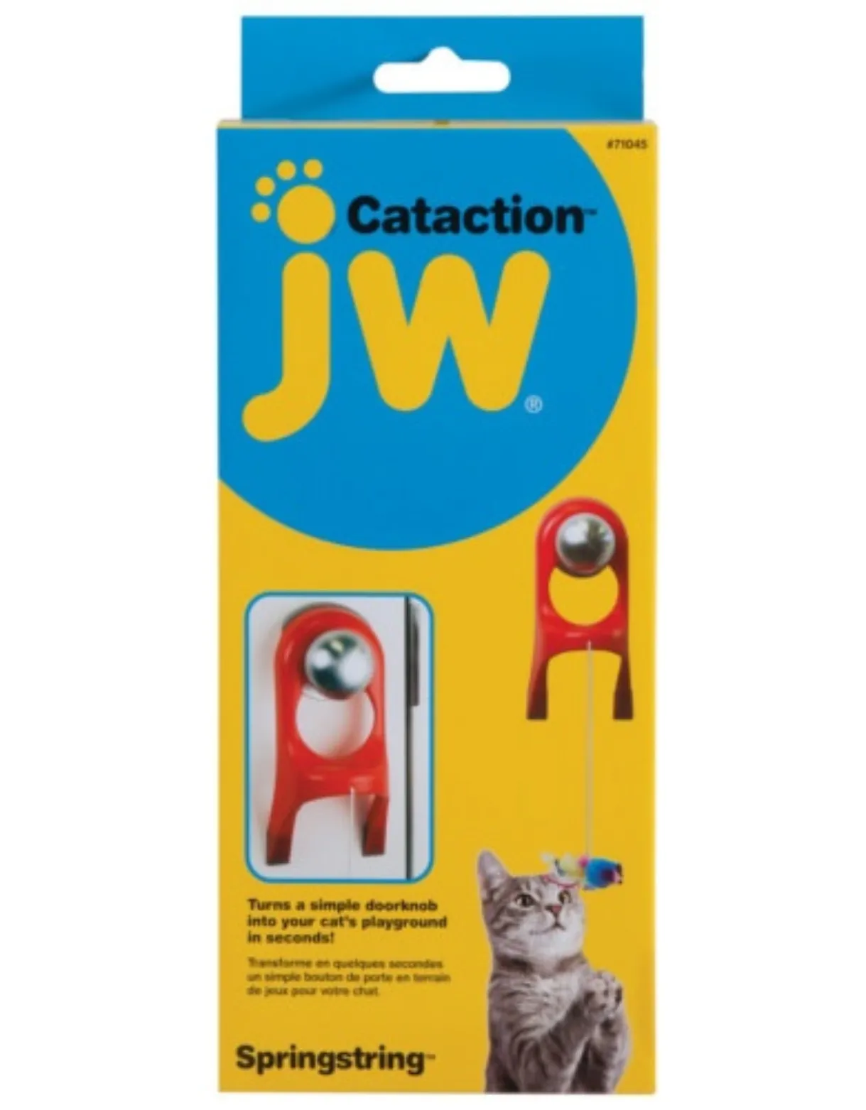 JW Pet Cataction Spring String Cat Toy