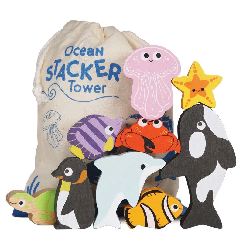 Ocean Animal Stacker Set