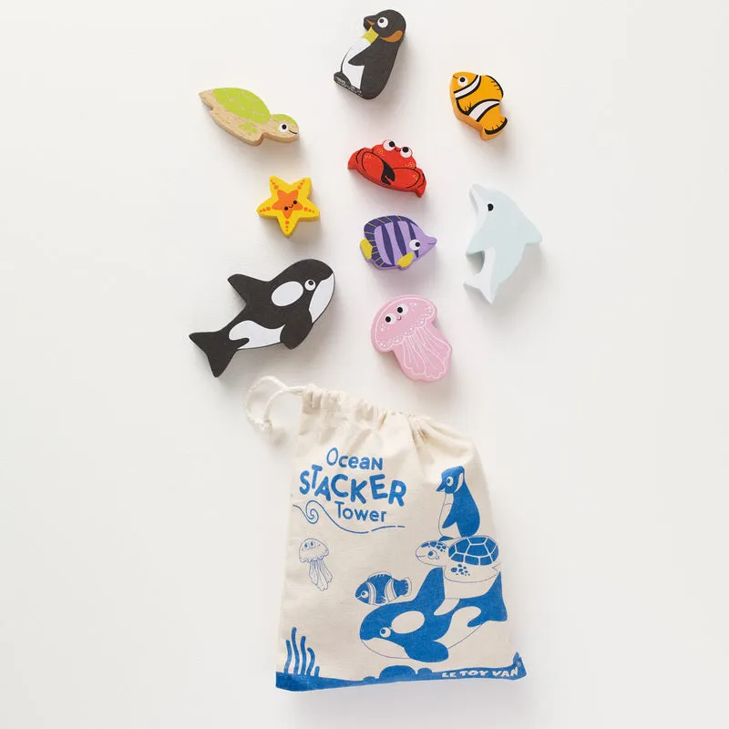 Ocean Animal Stacker Set