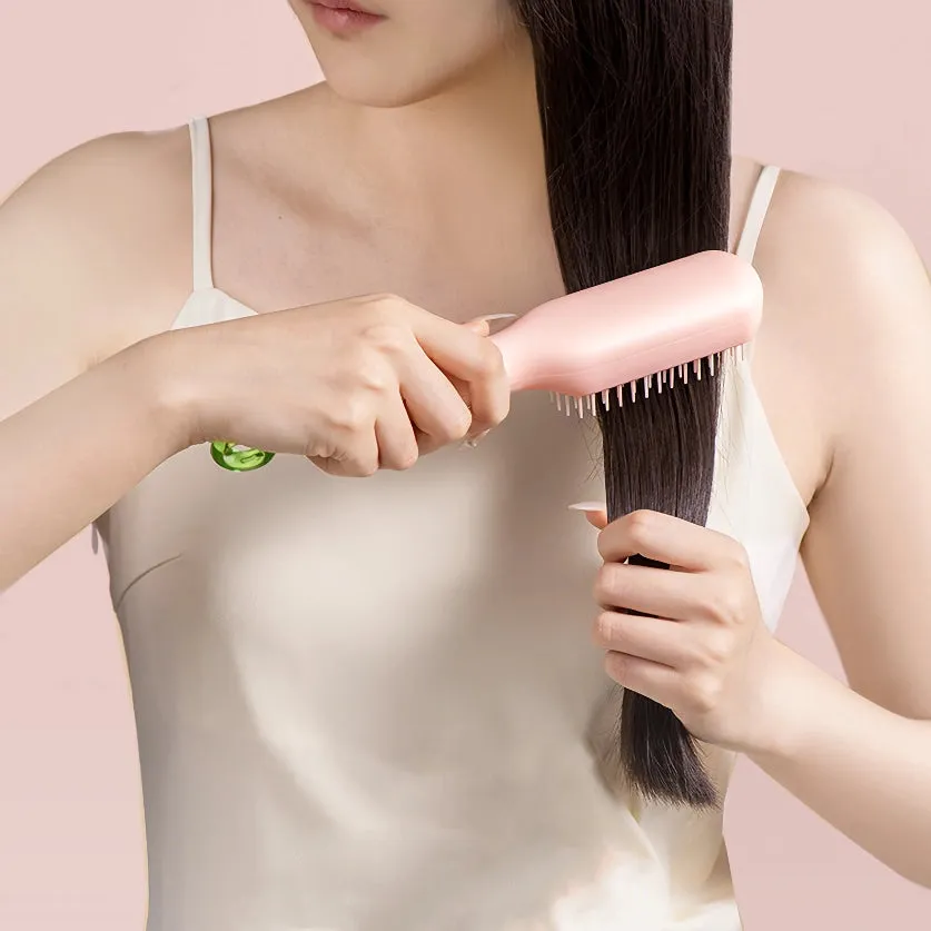 Self-Cleaning Anti-Static Massage Hair Brush