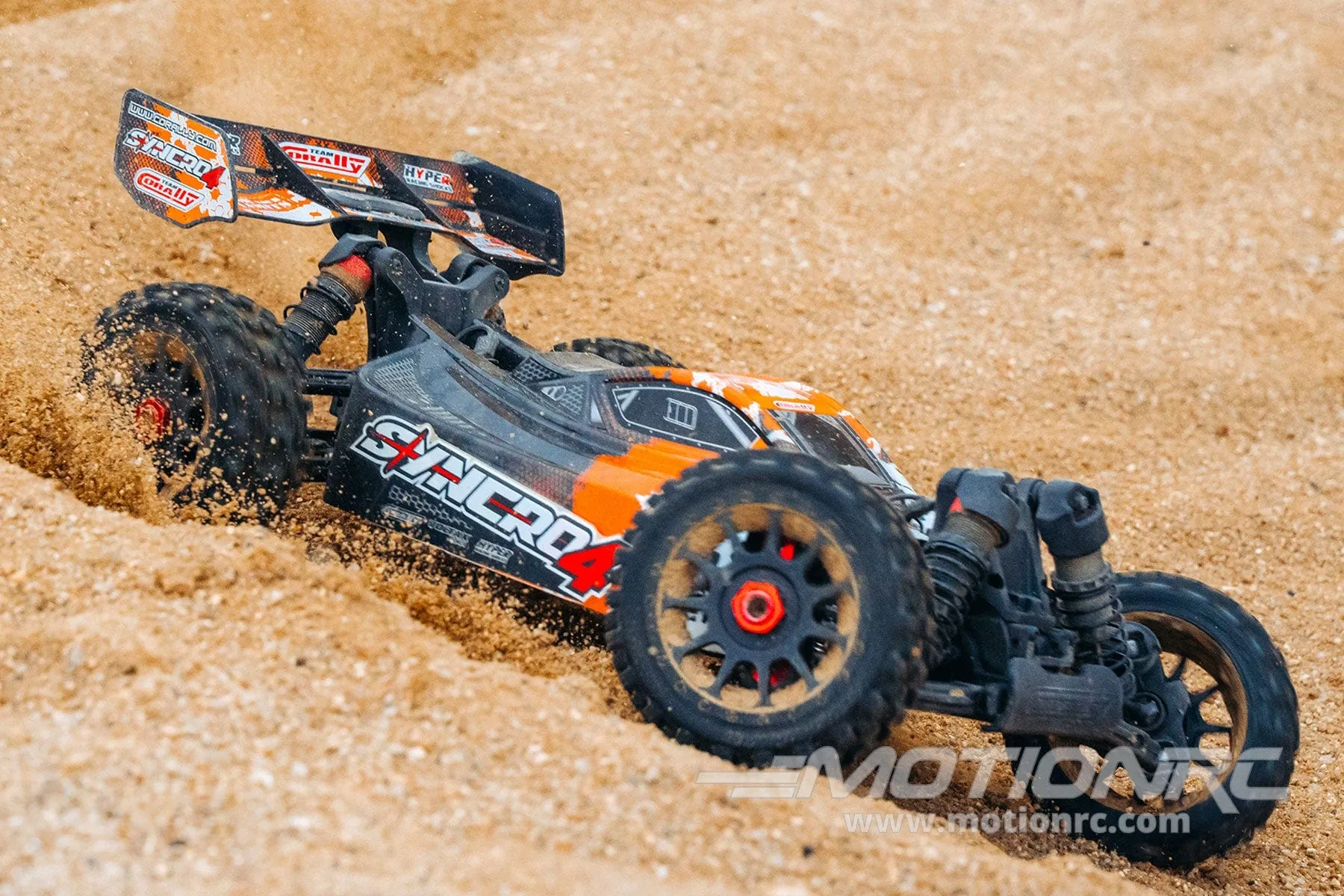 Team Corally Syncro 4 Orange 1/8 Scale Brushless 4WD EP Buggy - RTR