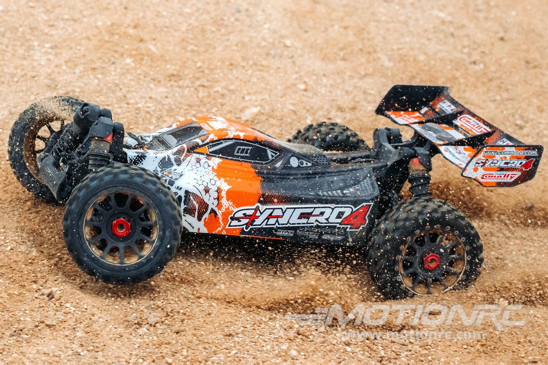 Team Corally Syncro 4 Orange 1/8 Scale Brushless 4WD EP Buggy - RTR