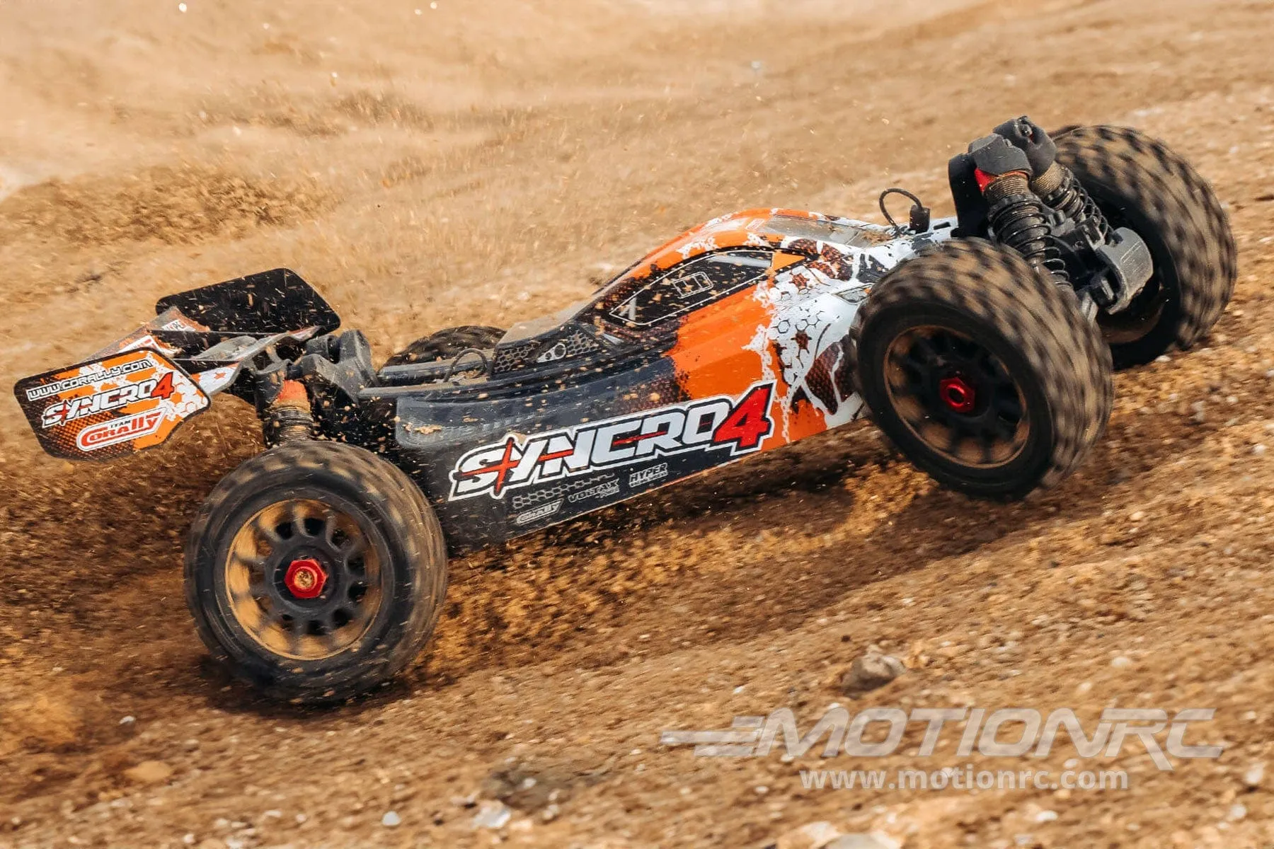 Team Corally Syncro 4 Orange 1/8 Scale Brushless 4WD EP Buggy - RTR
