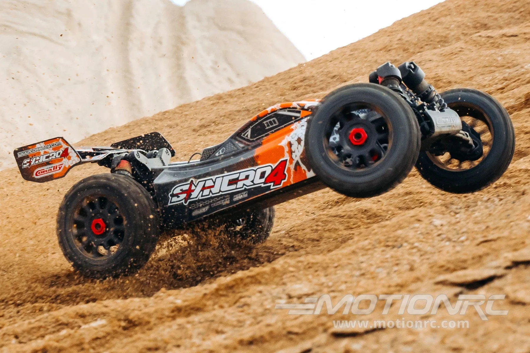 Team Corally Syncro 4 Orange 1/8 Scale Brushless 4WD EP Buggy - RTR